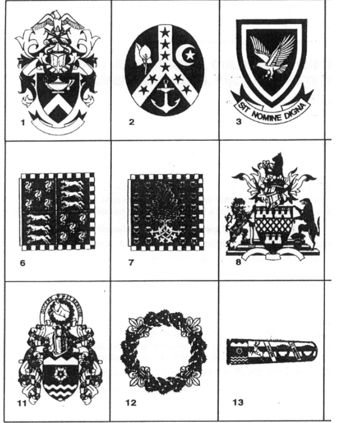 illustrations accompanying Government Gazette No 22878, Notice 1291 (first set)
