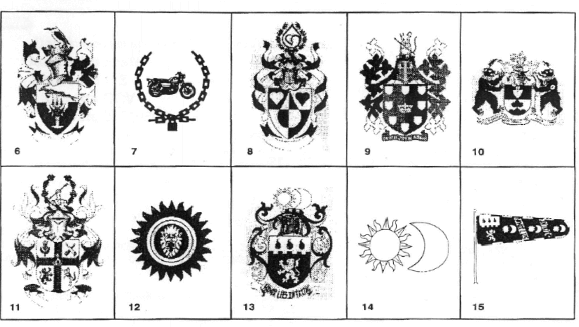 illustrations accompanying Government Gazette No 22518, Notice 713 (second set)