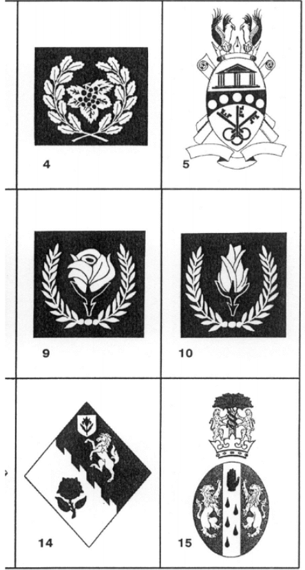 illustrations accompanying Government Gazette No 22731, Notice 1020 (second set)