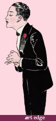 snooty butler-type