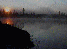 more fog rolling off the water in the morning