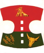 mine headgear in the arms of Bophuthatswana