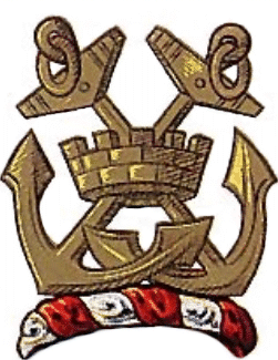 crossed anchors in crest of East London
