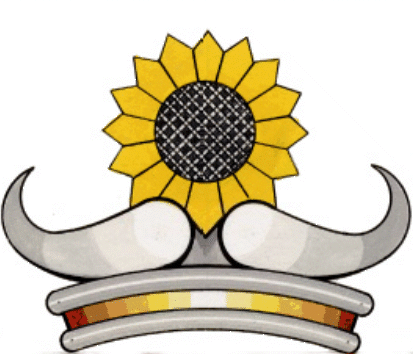 sunflower in the crest of North West Province