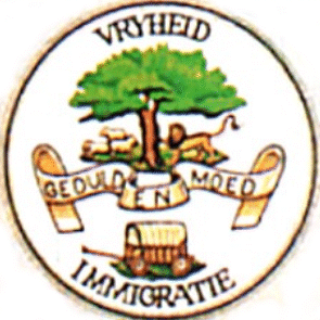 tree of freedom in the seal of the Oranje Vrij Staat
