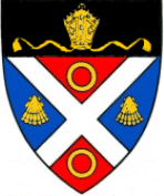 St Andrews cross in the arms of St Andrews College, Grahamstown
