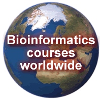 Bioinformatics courses