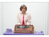 daughter Vicki (Steinsland, Major) shows the cake
