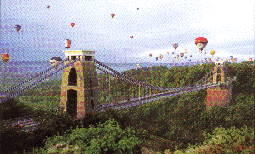Balloons over Bridge