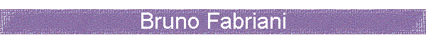 Bruno Fabriani