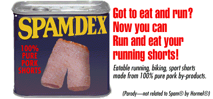 Spamdex 100% pure pork shorts