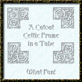 Celtic Frames Cutout