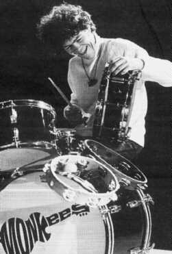 Micky with his drums