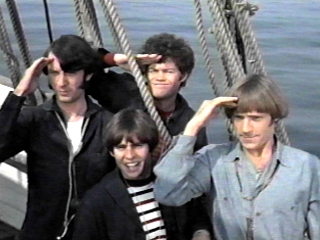 The Monkees in "Hitting the High Seas"