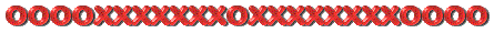 noughts and crosses red bar