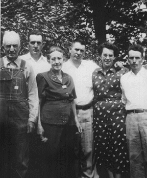 Henry and Kate Cody with children