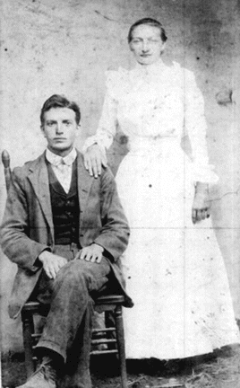 William McHenry Cody with sister Margaret Cody