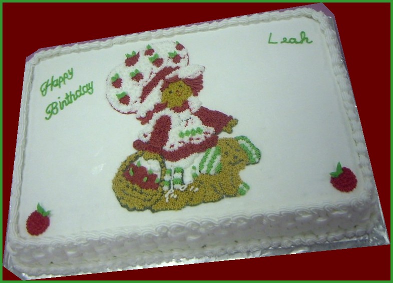 Strawberry Shortcake Cake Image