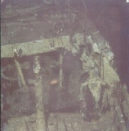 Cockpit of Stuka 87 B2 sunk off MarsaScala