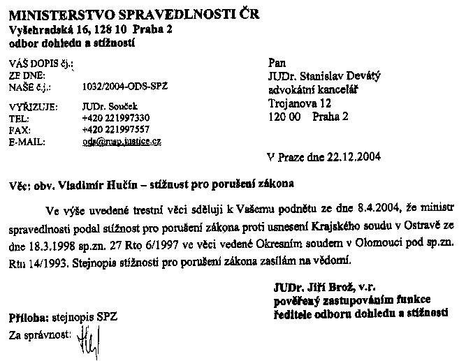 JUDr. Pavel Nmec, 21.12.2004, strana 1