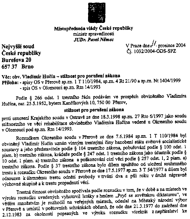JUDr. Pavel Nmec, 21.12.2004, strana 2