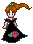 makoto in the amazing dress she has in the Super S episode where she dances with tigerseye. i like this one :)