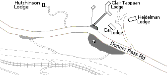 clair tappaan lodge, Rose family cabin, Hutchinson Lodge, Cal Lodge, Hidelman Lodge, German club