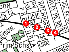 map of bridges