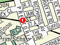 Map of bridge location