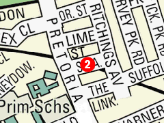 Map of bridge location