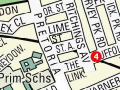 Map of bridge location
