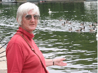 Elizabeth and ducks