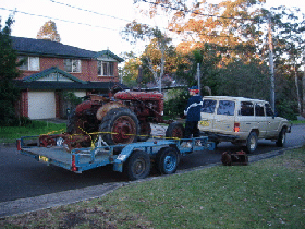 Fond farewell to the tractor