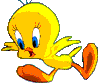Tweety, animated