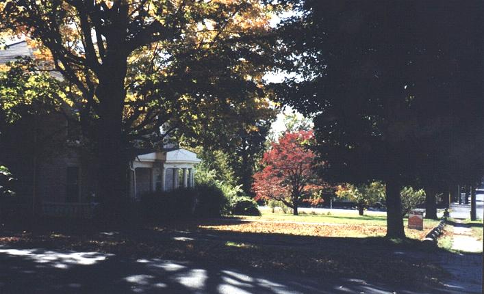 Next door is another historical home from the late 1800s.
