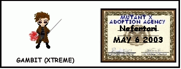 Adoption Certificate
