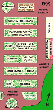 1999 Garden Layout