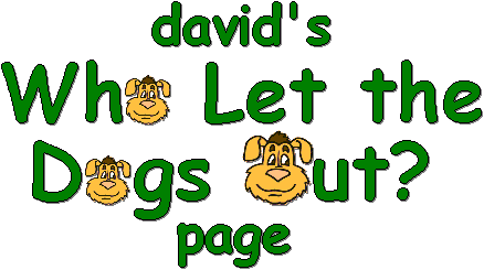 david's Who Let the Dogs Out? page