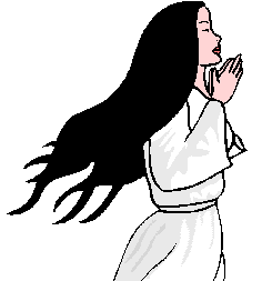 woman in prayer