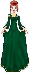 Numbers made me this pretty doll of Gina.
