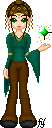 Tyr in her casual clothes.