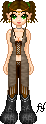 Tyr in her elvish clothes.
