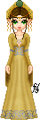 Tyr in her formal Atlantis Dress.