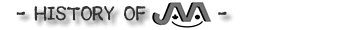 History of JAVA