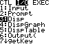 THE DISP FUNCTION OF THE TI-83