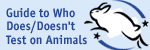 Please try not to use products that cause animals pain