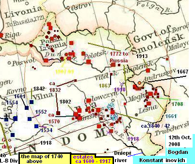 the Konstantinovich family in East Belarus
