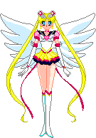 I Adopted Sailor Moon on 6-25-01