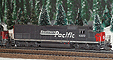 Southern Pacific SD40T-2 No. 8322, with working ditch lights