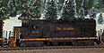 GP35 No. 3039, a Bachmann Spectrum unit that I repainted
